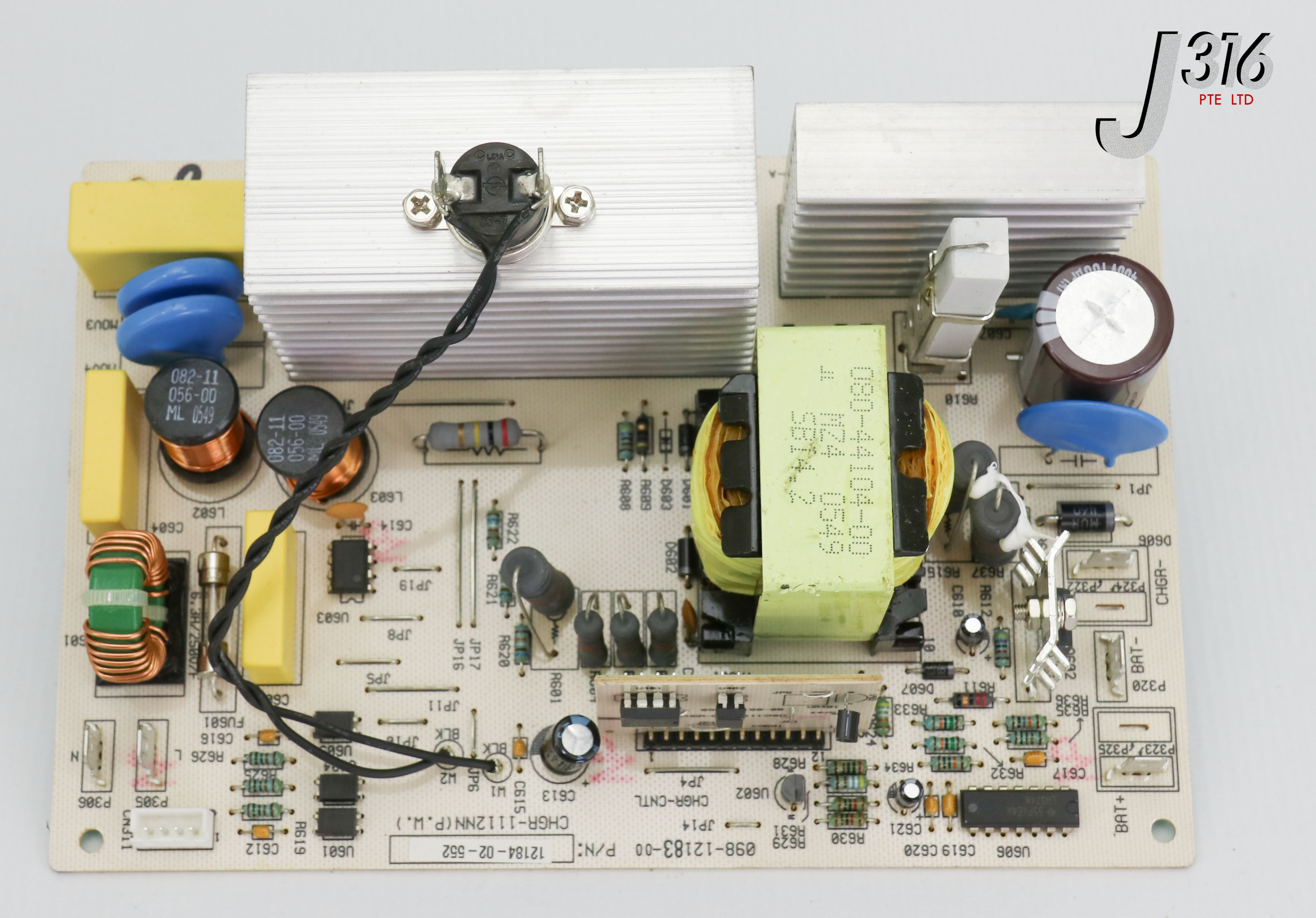 22943 SUNG WEI PCB ASSY, CHGR-1112NN(P.W.), PN: 12184-02-552 098